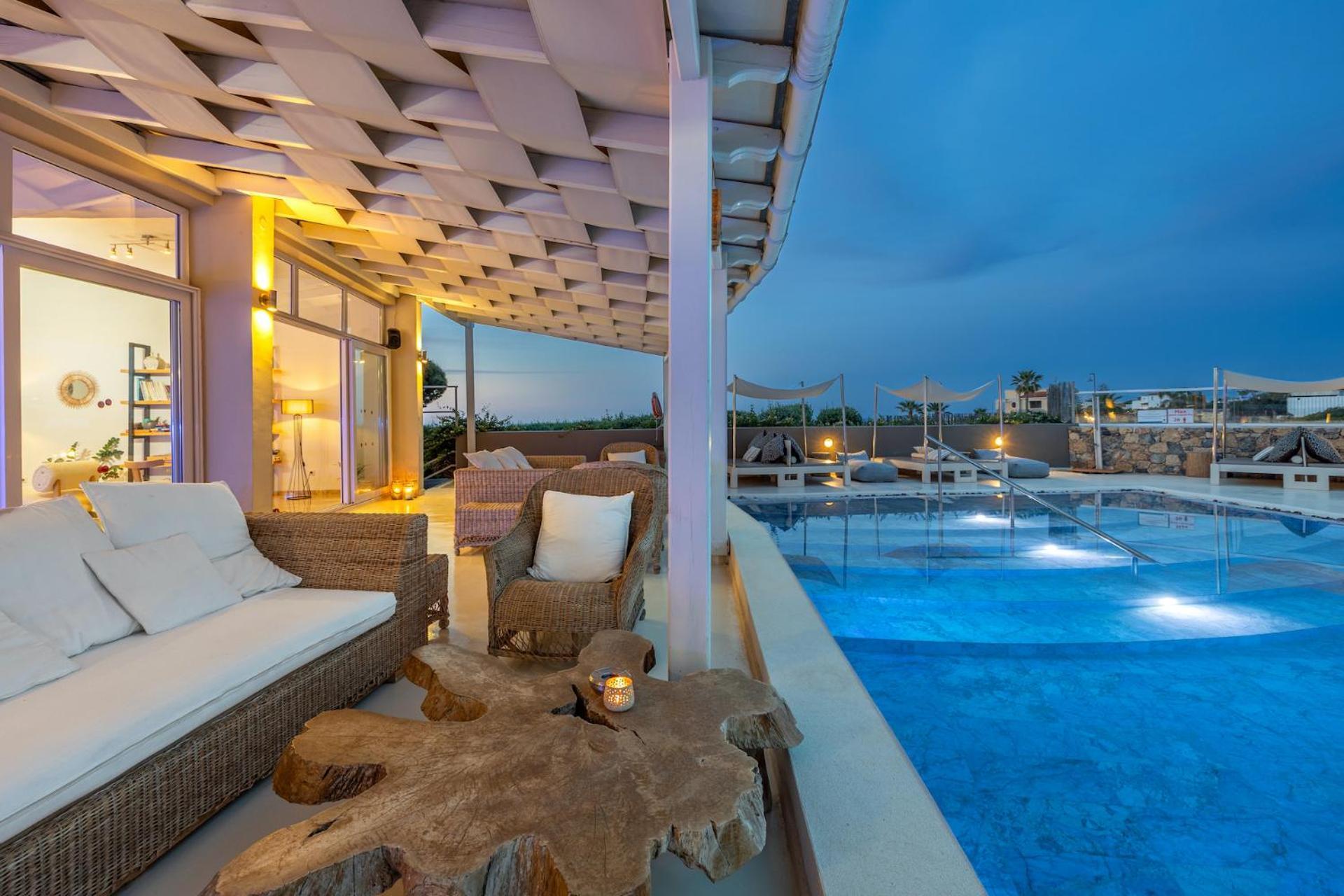 Paradise Island Villas Limenas Chersonisou Exterior foto